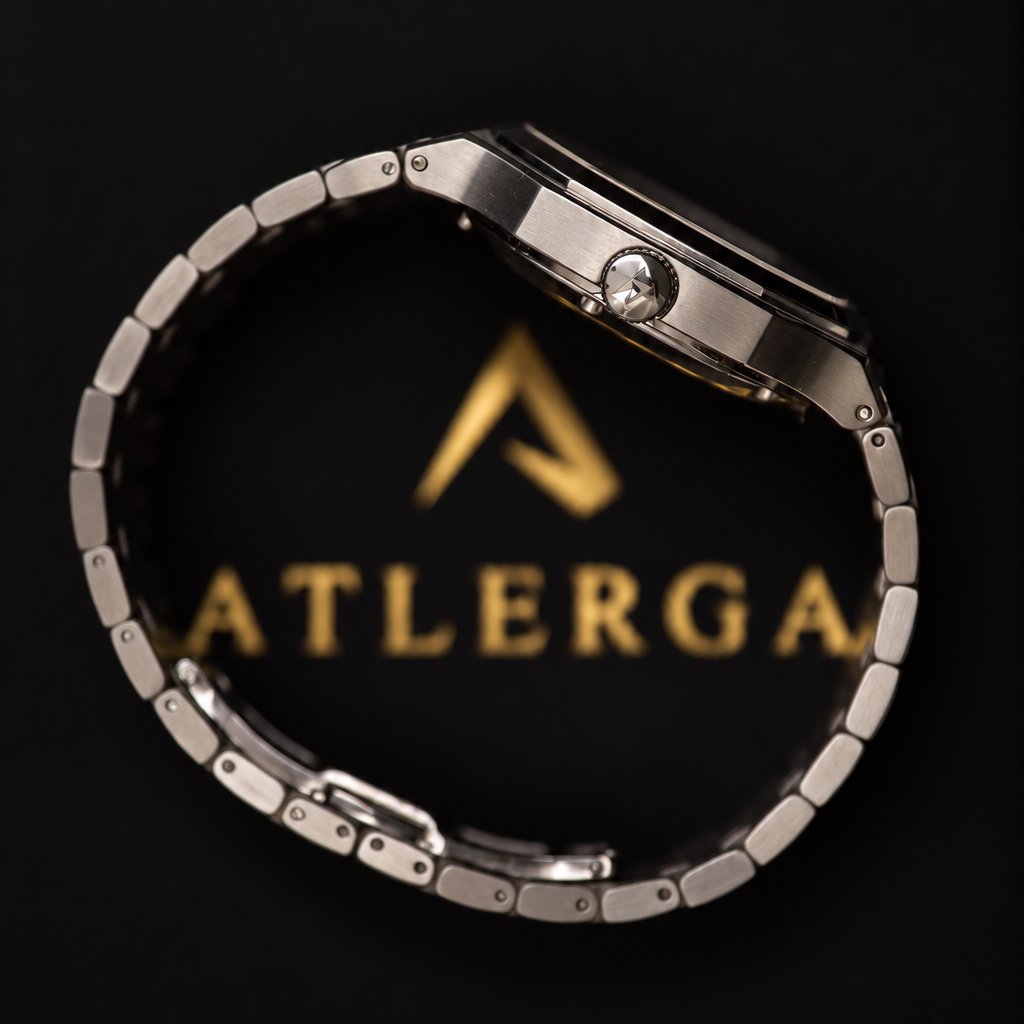 Amalfi Gentleman fra siden med Atlerga-logo i bakgrunnen